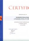Certyfikat Gamrat 2009